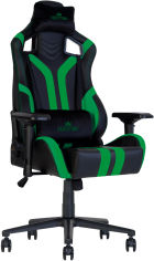 Акция на Кресло игровое Новый Стиль Hexter PRO R4D TILT MB70 ECO/03 Black/Green от Rozetka