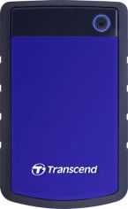 Акція на Жесткий диск TRANSCEND StoreJet 2.5" USB 3.1 4TB Gen1 серия H Blue (TS4TSJ25H3B) від MOYO