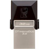 Акція на Флеш-драйв KINGSTON DataTraveler microDuo 3.0 32 GB (DTDUO3/32GB) від Foxtrot