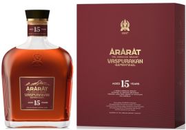 Акция на Бренди ARARAT Васпуракан 15 лет выдержки 0.5 л 40% в подарочной упаковке (4850001002093) от Rozetka UA