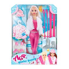 Акція на Кукла Ася Зимняя красавица блондинка 28 см (35129) від Будинок іграшок