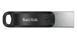 Акція на Накопитель USB SANDISK iXpand Go USB 3.0 / Lightning Apple256GB від MOYO