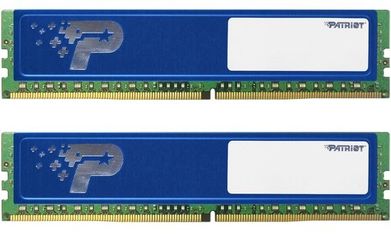 Акція на Память для ПК PATRIOT 16GB (2x8GB) DDR4 2400 Signature Line (PSD416G2400KH) від MOYO