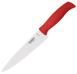 Акция на Нож Tramontina Chef Soft Plus red 178 мм (23664/177) от Rozetka UA