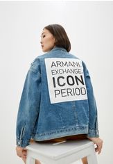 Акція на Куртка джинсовая Armani Exchange від Lamoda