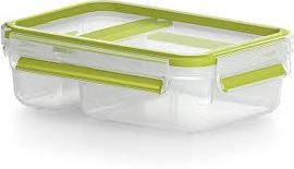 Акція на Пищевой контейнер для йогурта Tefal MasterSeal Clip&Go квадратный 0,6 л (K3100712) від Rozetka UA