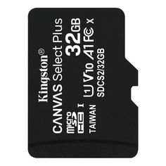 Акція на Карта памяти Kingston microSDHC 32GB C10 UHS-I R100MB/s (SDCS2/32GBSP) від MOYO