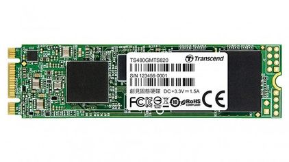 Акция на SSD накопитель TRANSCEND MTS820 480GB M.2 SATAIII (TS480GMTS820S) от MOYO