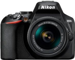 Акція на Фотоаппарат Nikon D3500 + AF-P 18-55 non VR Kit Официальная гарантия! (VBA550K002) від Rozetka UA