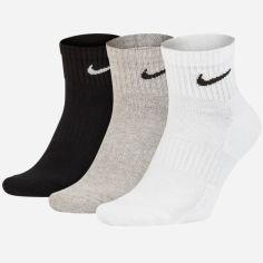Акція на Набор носков Nike U Nk Everyday Cush Ankle 3pr SX7667-901 43-46 (L) 3 пары (888407236433) від Rozetka UA