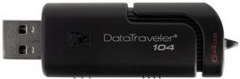 Акція на Накопитель USB 2.0 KINGSTON DataTraveler 104 64GB (DT104/64GB) від MOYO