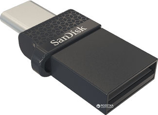 Акція на SanDisk Dual 32GB USB 2.0 Type-C (SDDDC1-032G-G35) від Rozetka UA