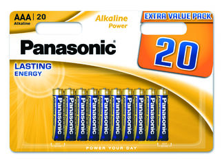 Акция на Батарейка Panasonic Alkaline Power AAA BLI 20 от MOYO