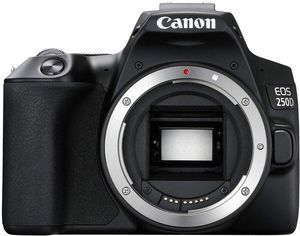 Акція на Фотоаппарат CANON EOS 250D Body Black (3454C005) від MOYO
