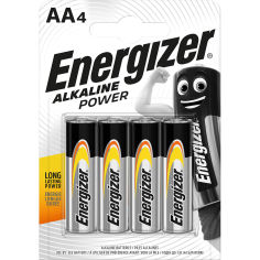 Акція на Батарейки ENERGIZER AA Alk Power уп. 4 шт. (E300132901) від Foxtrot