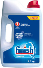 Акция на Порошок для мытья посуды в посудомоечной машине FINISH 2.5 кг (8594002681487) от Rozetka UA