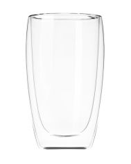 Акция на Набор чашек Ardesto с двойными стенками для латте, 450 мл, 2 шт. AR2645G от MOYO