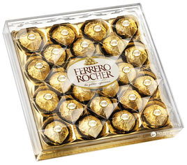 Акція на Конфеты Ferrero Rocher 300 г (8000500009673) від Rozetka UA