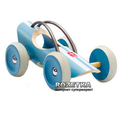 Акция на Деревянная игрушка машинка "E-Racer Le Mans" Hape (897953) от Rozetka UA