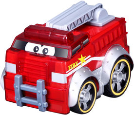 Акция на Игровая автомодель BB Junior Push & Glow Пожарная машина (16-89006) от Rozetka UA