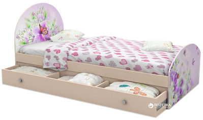 Акция на Детская кровать Вальтер Природа №3 с ящиком (PR3-7Y) от Rozetka UA
