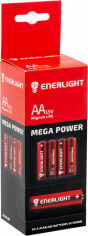Акція на Батарейка Enerlight Mega Power AA 40 шт (90060204R)(4823093504189) від Rozetka UA