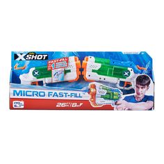 Акція на Набір водних бластерів X-Shot Micro fast fill (56244) від Будинок іграшок