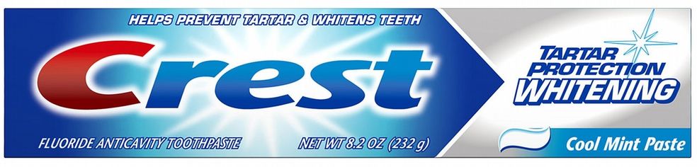 Акція на Отбеливающая зубная паста Crest Tartar Protection Whitening Cool Mint 232 г (37000728283) від Rozetka UA