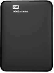 Акція на Жесткий диск WD 2.5 USB 3.0 1TB 5400rpm Elements Portable (WDBUZG0010BBK-WESN) від MOYO