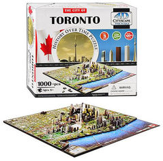 Акція на Пазл 4D Cityscape Торонто Канада (40016) від Y.UA