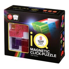 Акция на Головоломка Same toy IQ Magnetic click-puzzle 108 завдань (730AUT) от Будинок іграшок