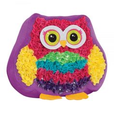 Акция на Набор для творчества Laily Toys Декоративная подушка Сова (HSP927951) от Будинок іграшок