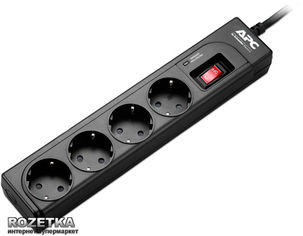 Акция на Сетевой фильтр APC Essential SurgeArrest 4 outlets Black (P43B-RS) от Rozetka UA