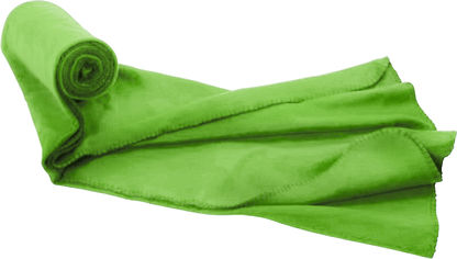 Акция на Плед туристический Easy Gifts флисовый Зеленый (2000992393607) от Rozetka UA