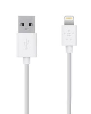 Акция на Кабель Belkin 1.2m USB to Lighting (White) F8J023bt04-WHT от Citrus