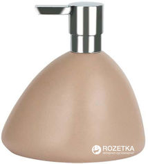 Акція на Дозатор для жидкого мыла Spirella Porcel Etna 13.5х14.5 см Коричневый (10.10549) від Rozetka UA