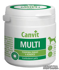 Акція на Витаминно-минеральный комплекс Canvit Multi для собак таблетки 100 шт (can50718) від Rozetka UA