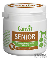 Акция на Витаминно-минеральный комплекс Canvit Senior для собак таблетки 500 шт (can50728) от Rozetka UA