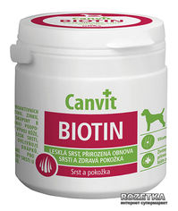Акція на Витаминно-минеральный комплекс Canvit Biotin для собак таблетки 230 шт (can50714) від Rozetka UA
