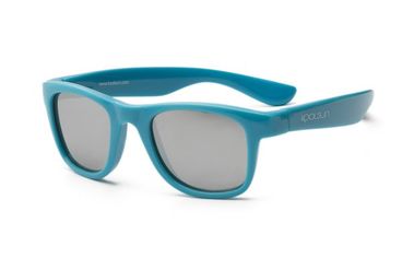 Акция на Детские солнцезащитные очки Koolsun Wawe голубые (Размер 3+) (KS-WACB003) от MOYO