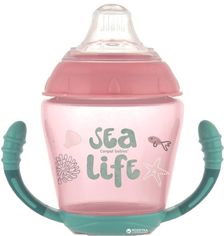 Акция на Кружка Canpol babies непроливайка с мягким силиконовым носиком Sea Life розовая 230 мл (56/501_pin) от Rozetka UA