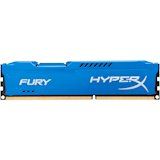 Акция на Модуль памяти HyperX OC DDR3 4Gb 1600Mhz CL10 Fury Blue Retail (HX316C10F/4) от Foxtrot