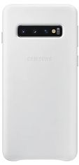 Акція на Панель Samsung Leather Cover для Samsung Galaxy S10 (EF-VG973LWEGRU) White від Територія твоєї техніки