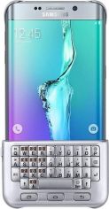 Акция на Чехол-клавиатура Samsung для Galaxy S6 Edge+ (EJ-CG928RSEGRU) Silver от Територія твоєї техніки