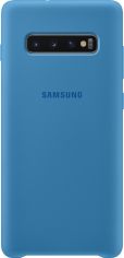Акция на Панель Samsung Silicone Cover для Samsung Galaxy S10 Plus (EF-PG975TLEGRU) Blue от Територія твоєї техніки