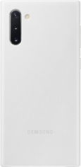 Акція на Чохол Samsung Leather Cover для Samsung Galaxy Note 10 (EF-VN970LWEGRU) White від Територія твоєї техніки