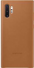 Акция на Чохол Samsung Leather Cover для Samsung Galaxy Note 10 Plus (EF-VN975LAEGRU) Sand-Beige от Територія твоєї техніки