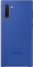 Акция на Накладка Samsung Silicone Cover для Samsung Galaxy Note 10 (EF-PN970TLEGRU) Blue от Територія твоєї техніки