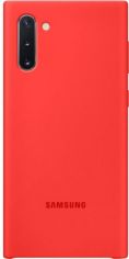 Акція на Накладка Samsung Silicone Cover для Samsung Galaxy Note 10 (EF-PN970TREGRU) Red від Територія твоєї техніки