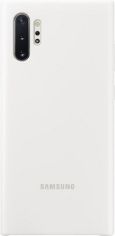 Акция на Накладка Samsung Silicone Cover для Samsung Galaxy Note 10 Plus (EF-PN975TWEGRU) White от Територія твоєї техніки